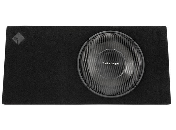 Rockford Fosgate Slim 12" sub i kasse Power slim 12" bass, 600/1200W, 1 ohm